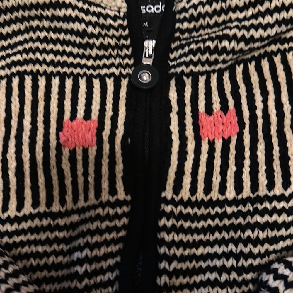 Jamie Sadock Vintage Sweater Jacket Size M - Picture 2 of 5